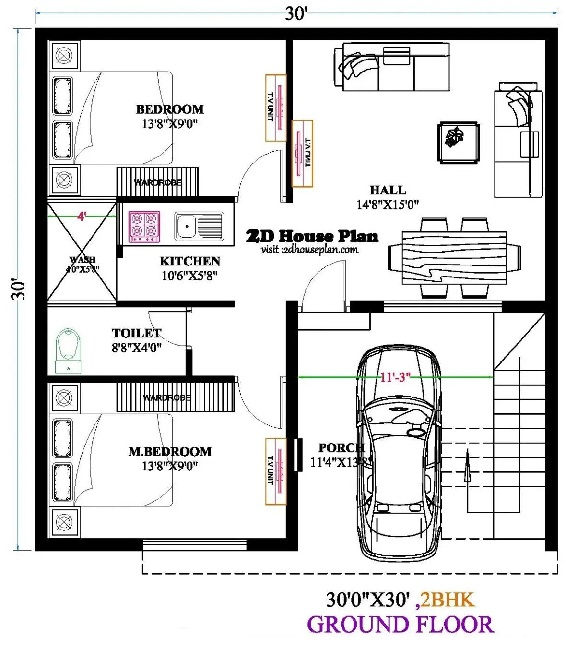 10 Best 900 Sq Ft House Plans According To Vastu Shastra Styles At Life - Floor Plans For 900 Square Foot House