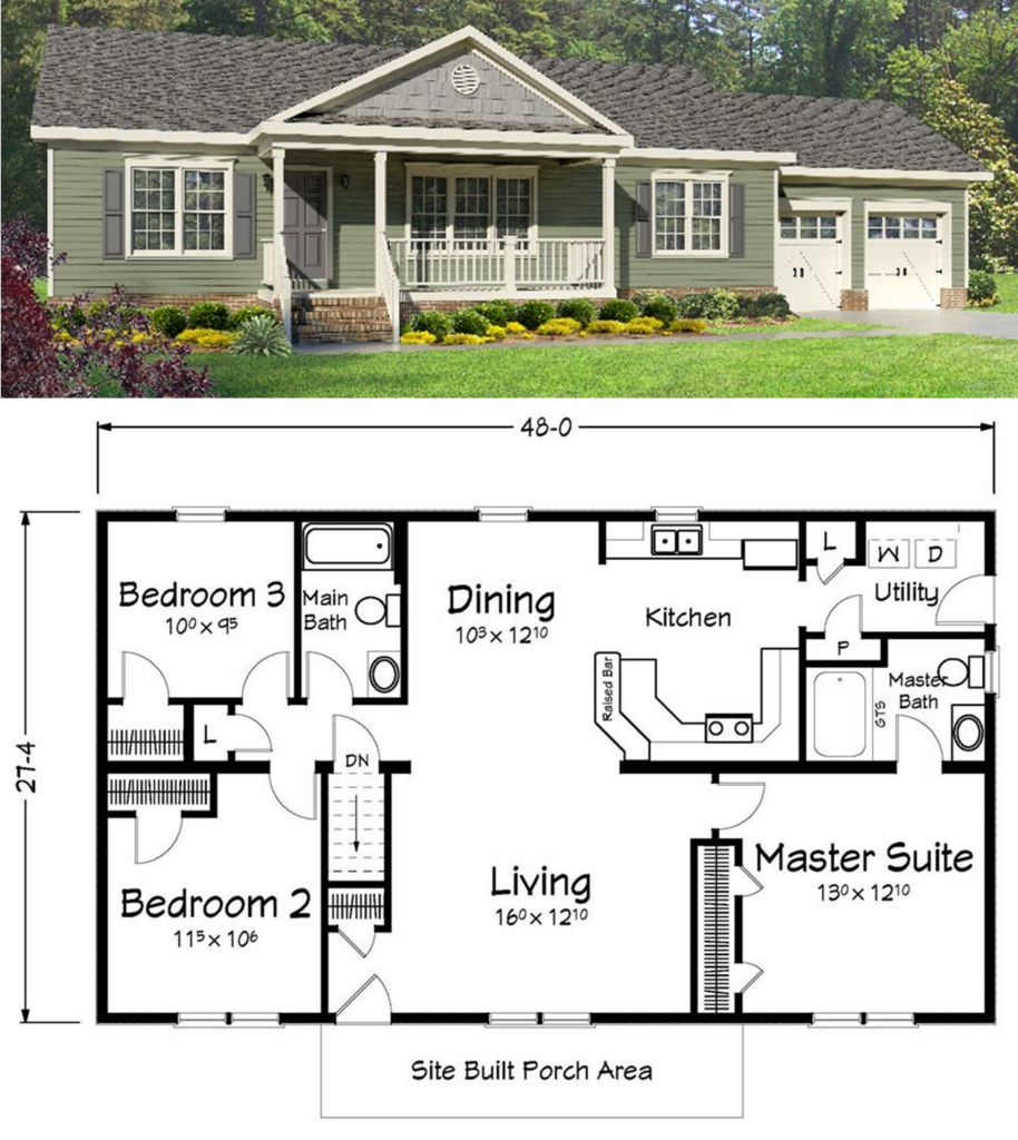 10 Gorgeous Ranch House Plans Ideas Ranch House Floor Plans Ranch  - Free Ranch Style House Plans With Open Floor Plan
