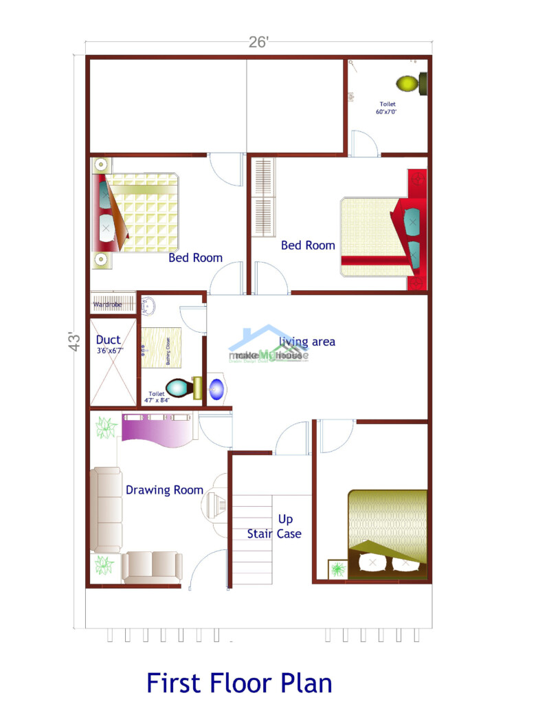 1300 Square Feet House Plan Ideas For A Comfortable And Stylish Home  - Floor Plan 1300 Square Foot House