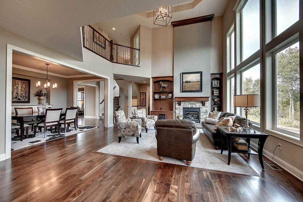 2 Story Craftsman Home With An Amazing Open Concept Floor Plan 5  - Open Floor House Plans Two Story