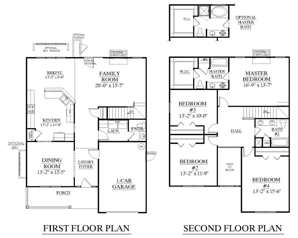2 Story Square House Floor Plans Floorplans click - Floor Plan Square House