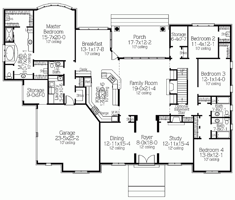 4 Bedroom House Floor Plans With Basement Flooring Guide By Cinvex - 4 Bedroom House Floor Plans With Basement