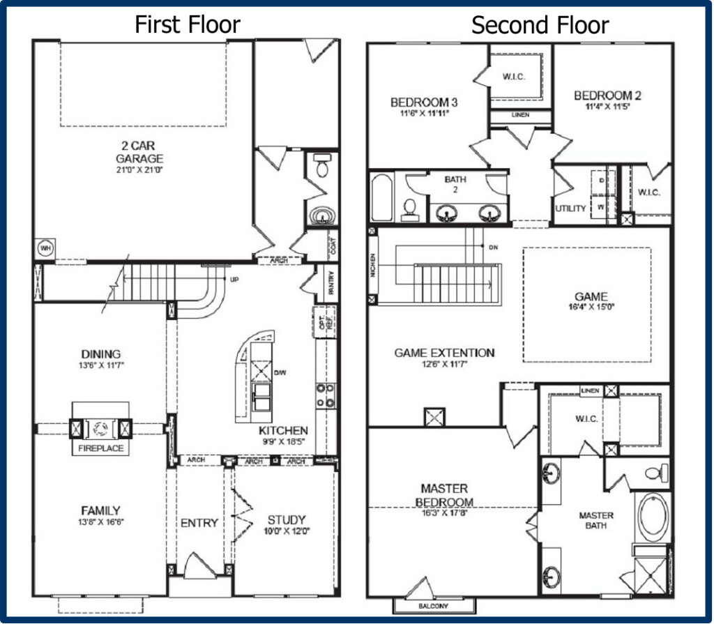 44 Floor Plan House Design Ideas 2 Storey Delicious New Home Floor Plans - Simple 2 Storey House Floor Plan