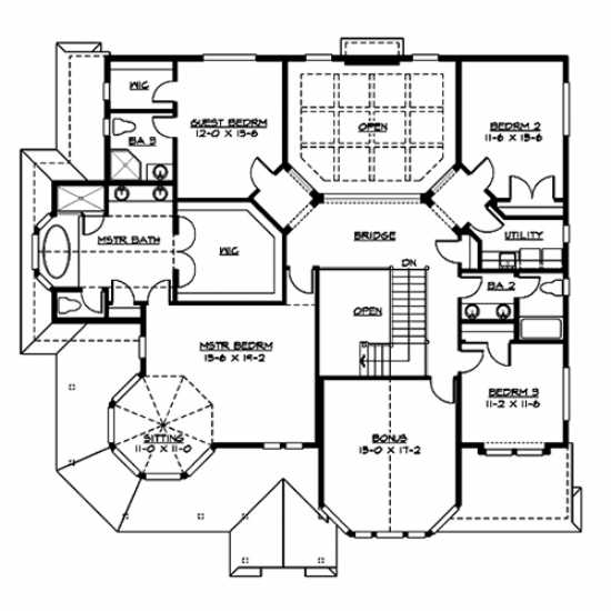 Beautiful Luxury Victorian Style House Plan 3357 Queen Anne 3357 - Queen Anne House Floor Plans