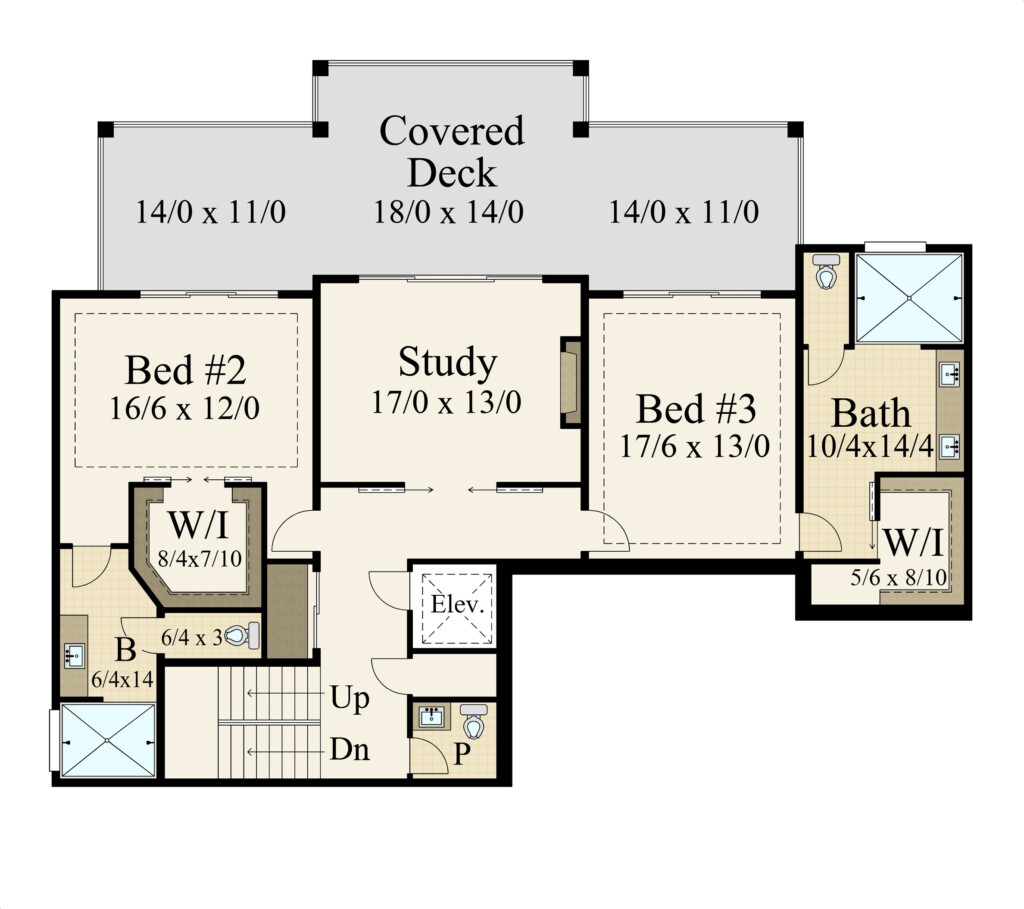 Big Easy House Plan Modern Luxury Downhill Home Design MM 5072 - Floor Plans For Large Houses