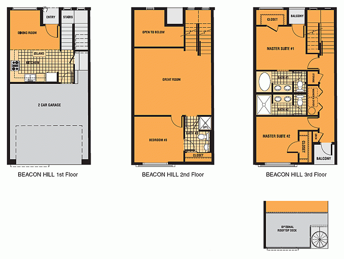 Brownstone Row House Floor Plans - Brownstone Row House Floor Plans