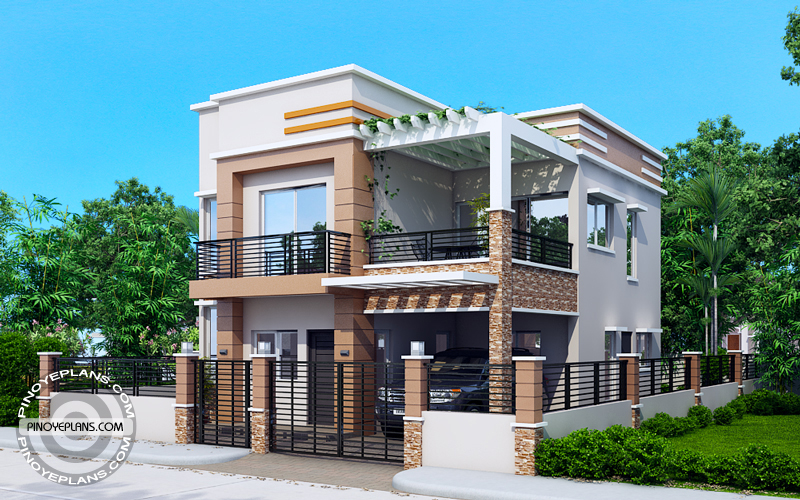 Carlo 4 Bedroom 2 Story House Floor Plan Pinoy EPlans - 4 Bedroom 2 Story House Floor Plans