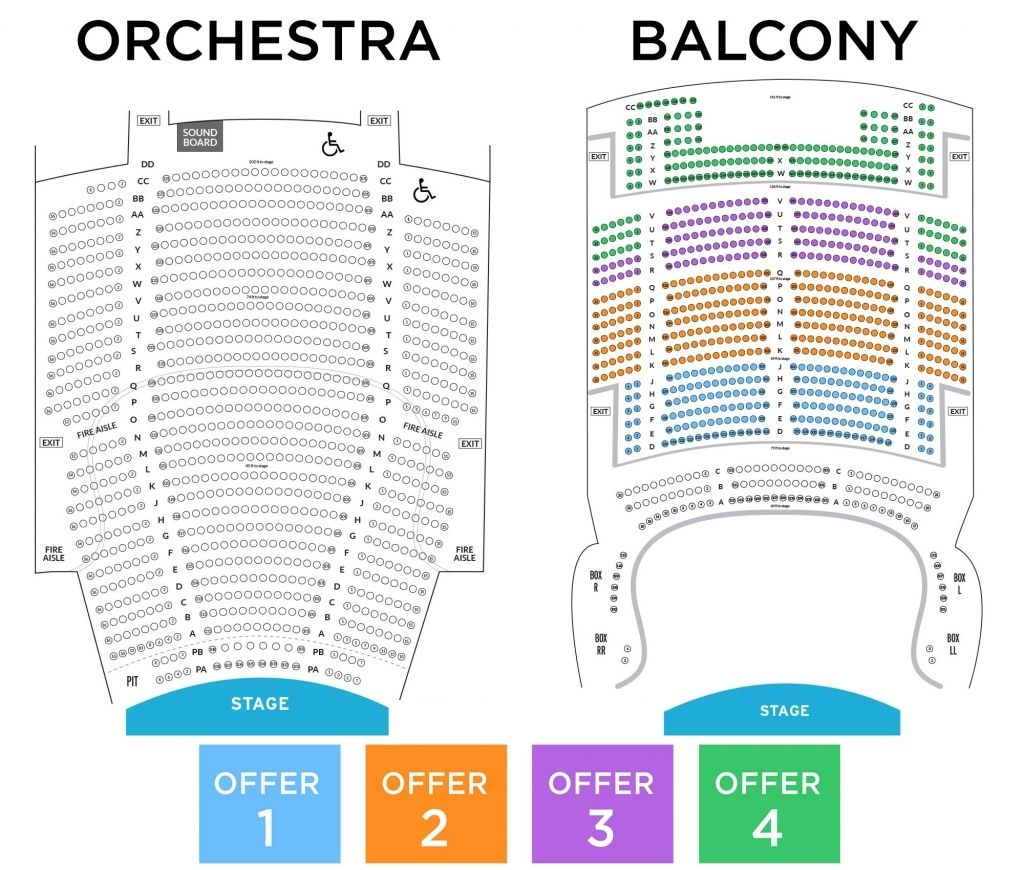 Detroit Opera House Seating Chart Detailed Mporm - Detroit Opera House Floor Plan
