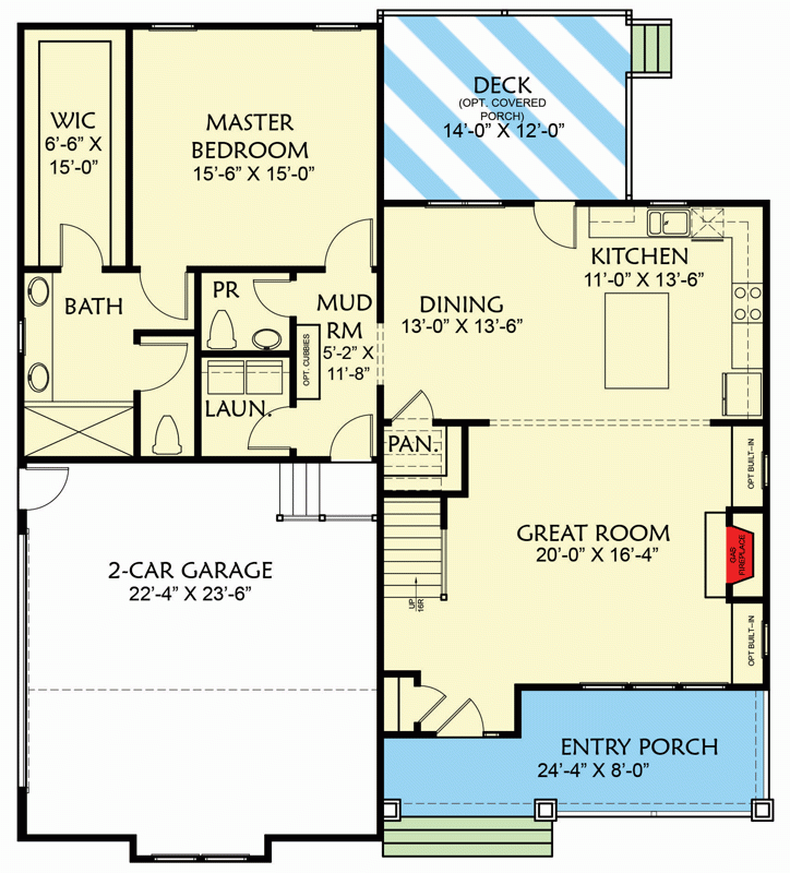 Exclusive 2 Story Home Plan With First Floor Master 500016VV  - 2 Story House Plan With First Floor Master