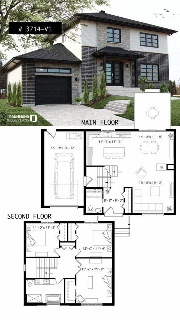 Exploring Two Story House Floor Plans House Plans - 2 Story House Floor Plans With Basement