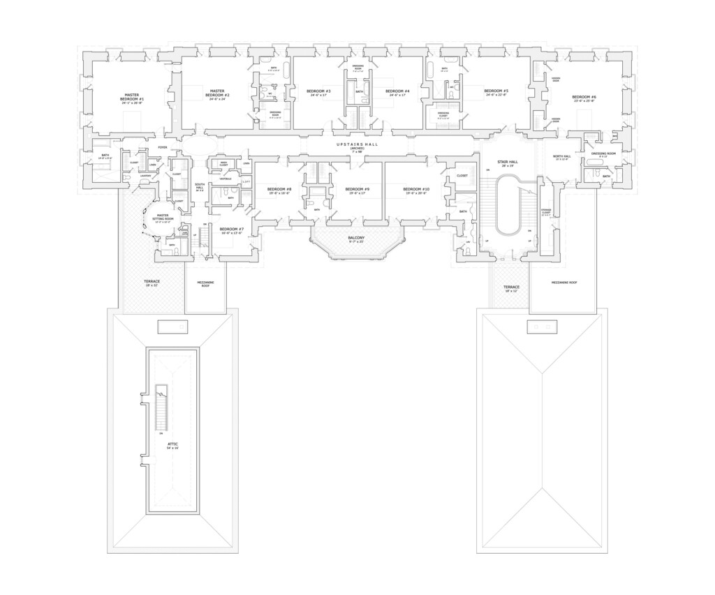 Filoli All Floors Archisyllogy - Filoli House Floor Plan