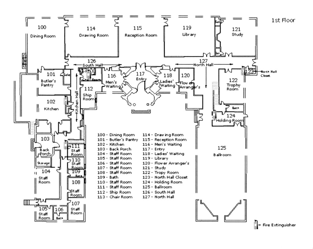 Filoli Archisyllogy - Filoli House Floor Plan