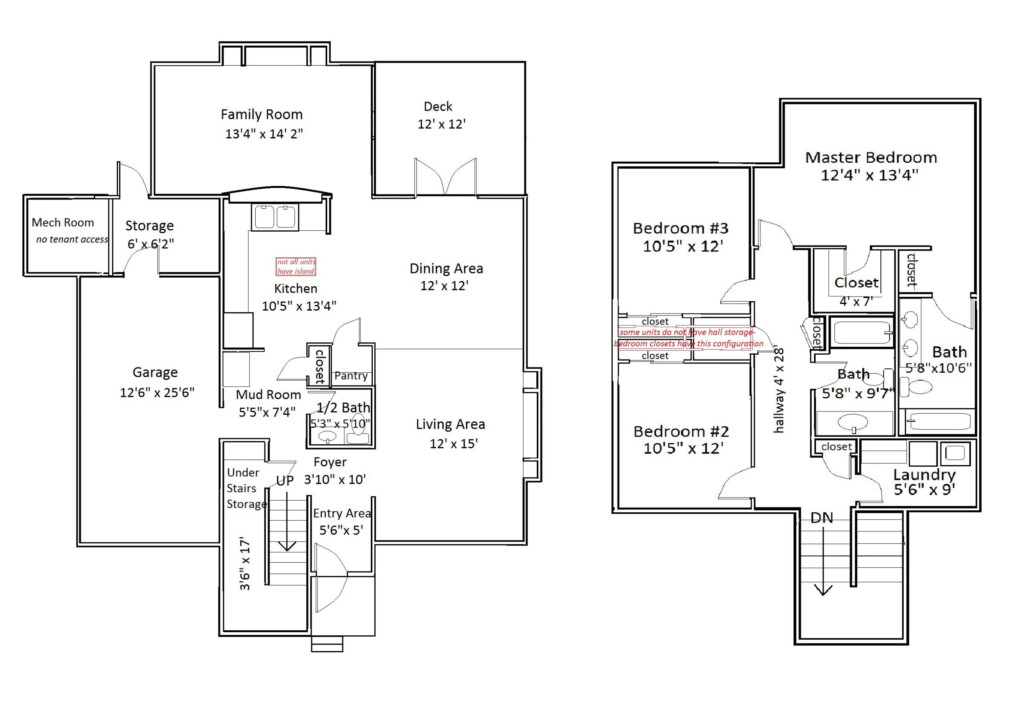 Floor Plan 29 Aurora Military Housing - Army Base Housing Floor Plans