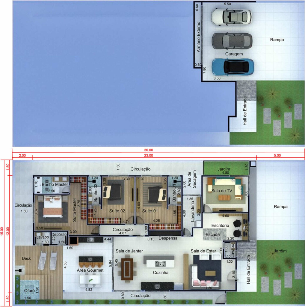 Floor Plan With Underground Garage Plans Of Houses Models And  - House Floor Plans With Underground Garage