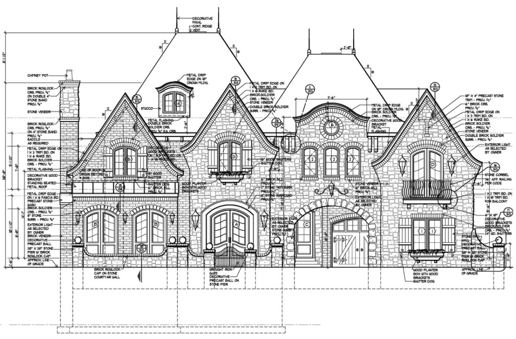 Floor Plans English Manor VanBrouck Associates VanBrouck  - Manor House Floor Plans
