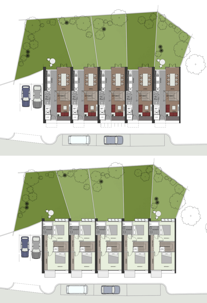 Floor Plans For A Terraced House By Sheppard Robson Stairs Floor Plan  - Floor Plans For Terraced Houses