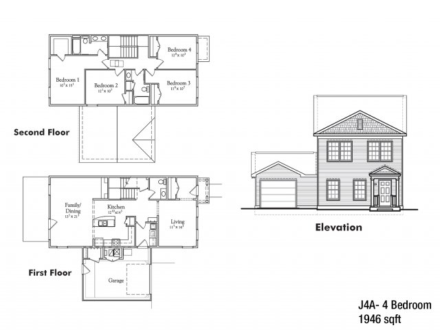 Fort Drum Military Housing Fort Drum Mountain Community Homes Floor  - Fort Drum Housing Floor Plans