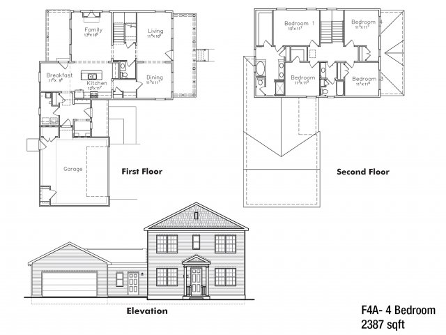 Fort Drum Military Housing Fort Drum Mountain Community Homes Floor  - Fort Drum Housing Floor Plans