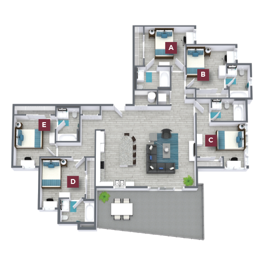 FSU Student Housing Floor Plans - Fsu Housing Floor Plans