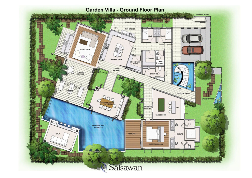 Garden Home House Plans - Garden House Floor Plans