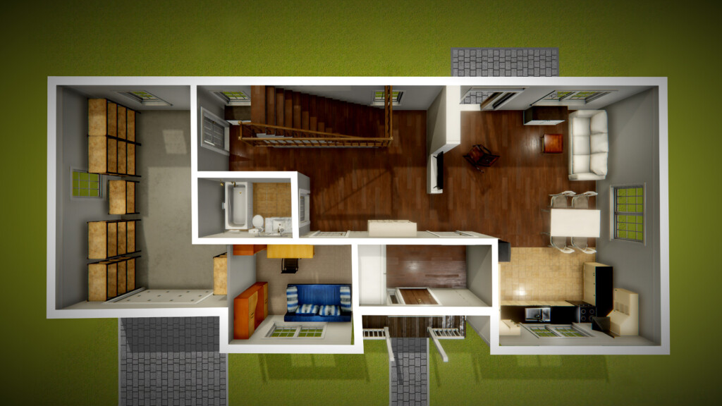 House Flipper House Repair And Sell Simulator The Escapist - House Flipper Floor Plans