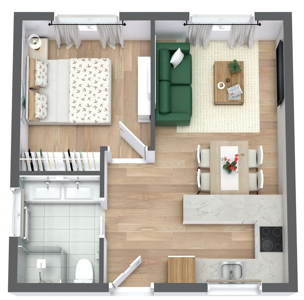 How To Build A Floor For Tiny House Floor Roma - Tiny House Ideas Floor Plan
