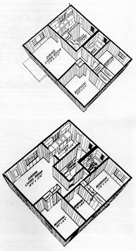 Instant House The Lustron House - Lustron House Floor Plans