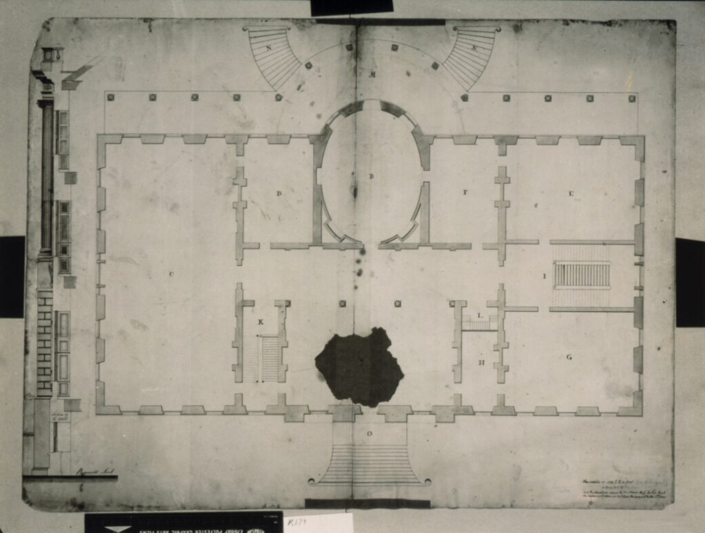 James Hoban s White House Floor Plan White House Historical Association - Original White House Floor Plan
