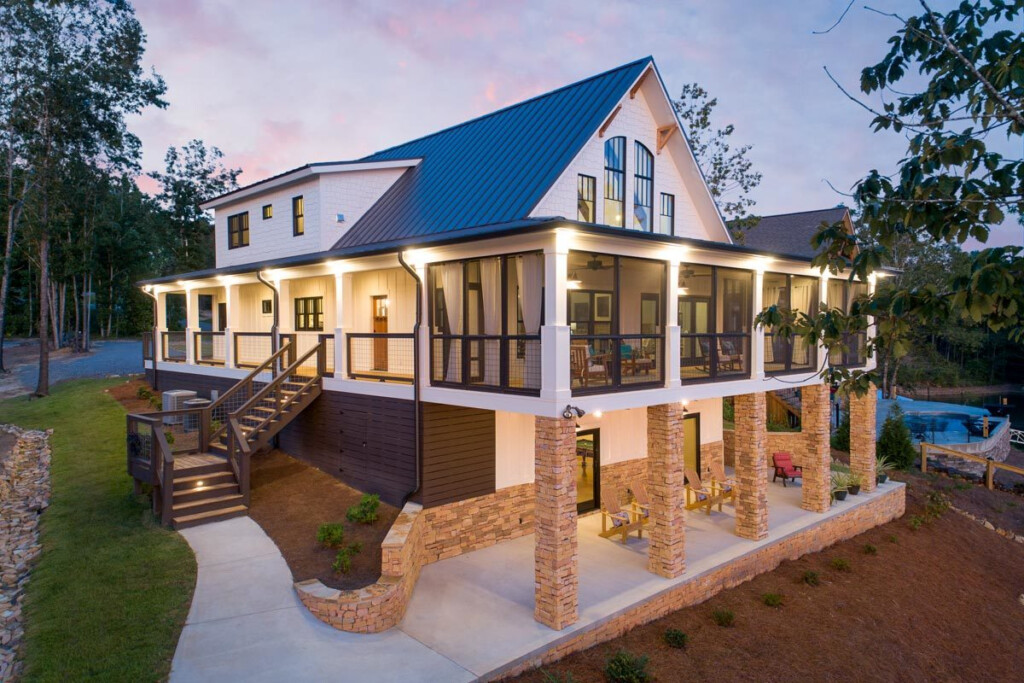 Lake House Plans Architectural Designs - Lake House Floor Plan Ideas