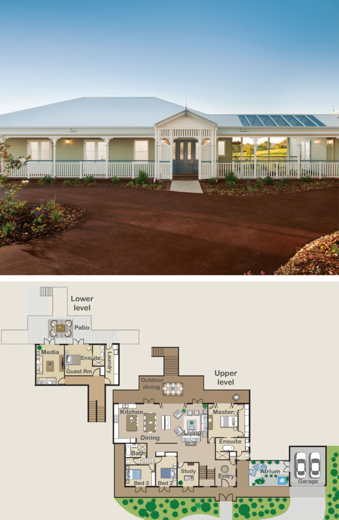 Love This Queenslander Style Floor Plan The Living Areas Open Up To  - Queenslander House Floor Plans