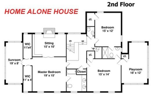 Lovely Home Alone House Floor Plan New Home Plans Design - Home Alone House Floor Plans