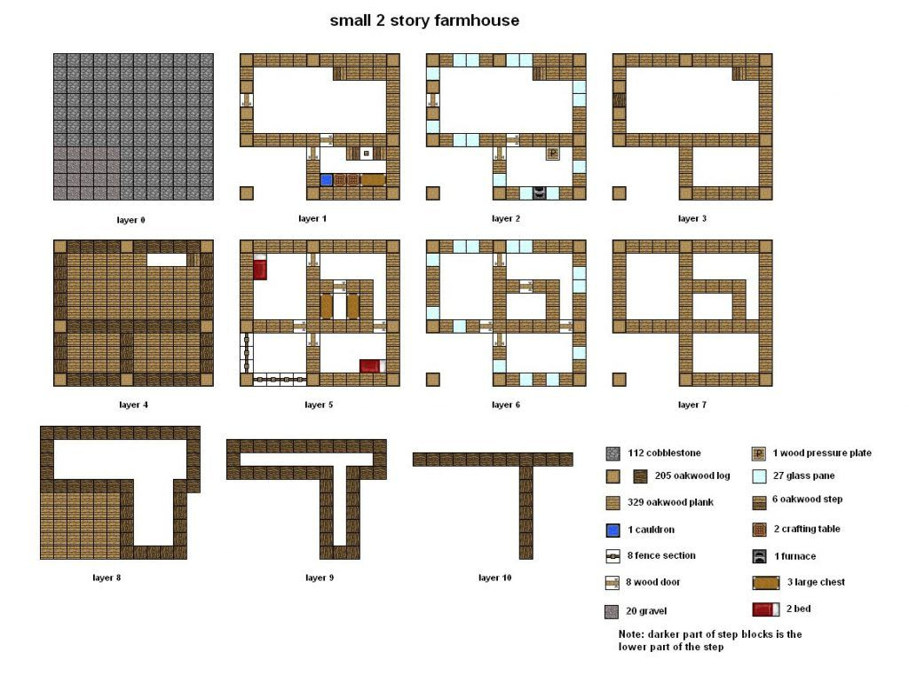 Minecraft House Floor Plan - Minecraft House Floor Plan