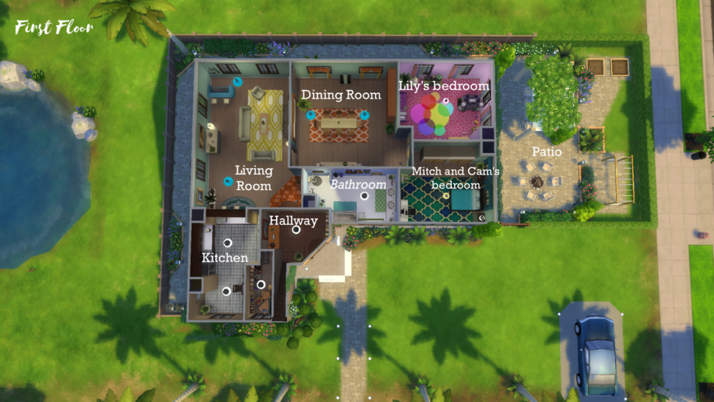 Mitch And Cam House Floor Plan Floorplans click - Modern Family Mitch And Cam House Floor Plan