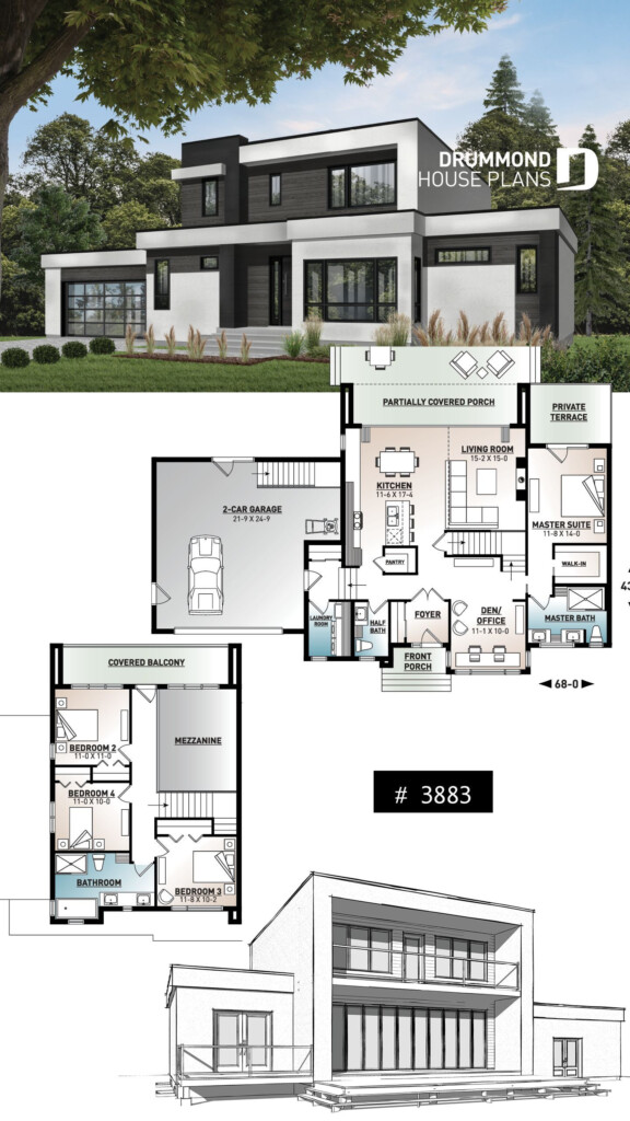 Modern Contemporary House Plan Ideas House Plans - Modern House Design Floor Plan