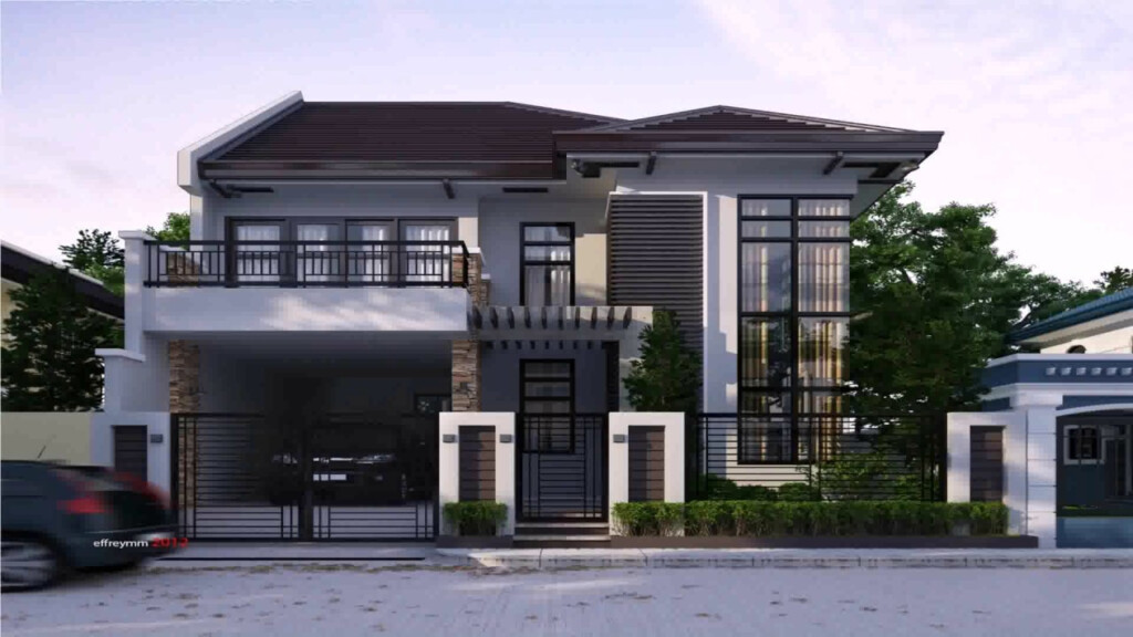 Modern House Design And Floor Plans In The Philippines Floor Roma - Modern House Design With Floor Plan Philippines