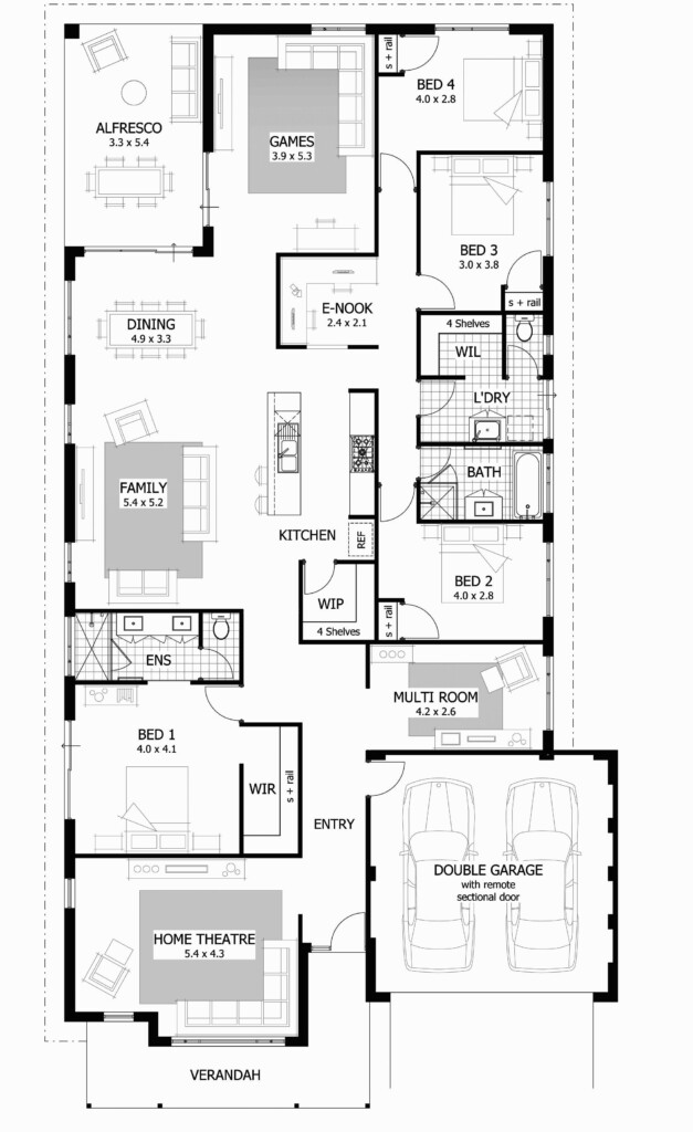 Rectangular House Plans Designing Your Dream Home House Plans - Rectangle House Floor Plan