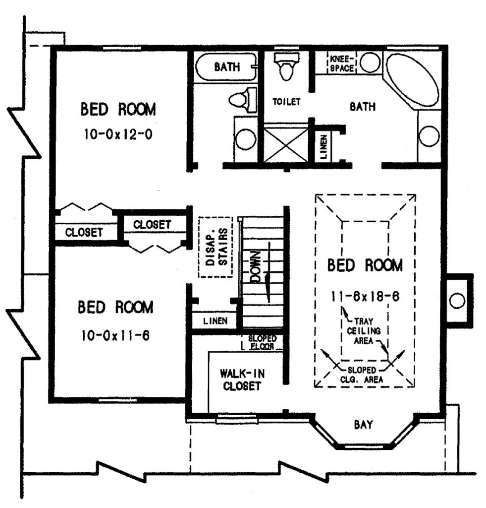 Second Floor House Plan Floorplans click - House Plans Second Floor Master