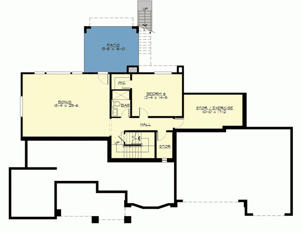 Spacious Multi Gabled Two story House Plan With Second floor Master  - House Plans Second Floor Master