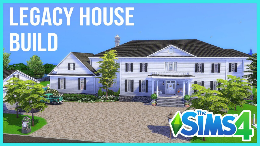 The ULTIMATE Legacy House The Sims 4 House Build Walkthrough YouTube - Sims 4 Legacy House Floor Plan