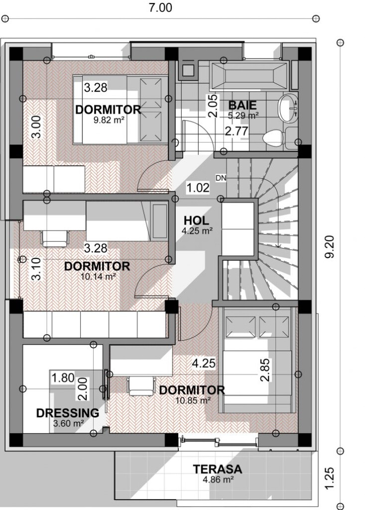 THOUGHTSKOTO - House With Attic Floor Plan