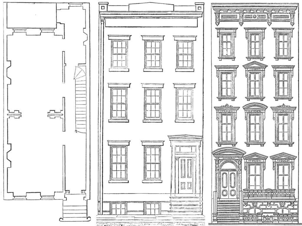 Typical Brooklyn Brownstone Floor Plan Floor Roma - Brownstone Row House Floor Plans