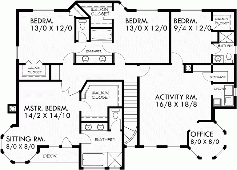 Victorian House Plan Turret Sitting Rm Side Load Garage Wrap A - House With Turret Floor Plan